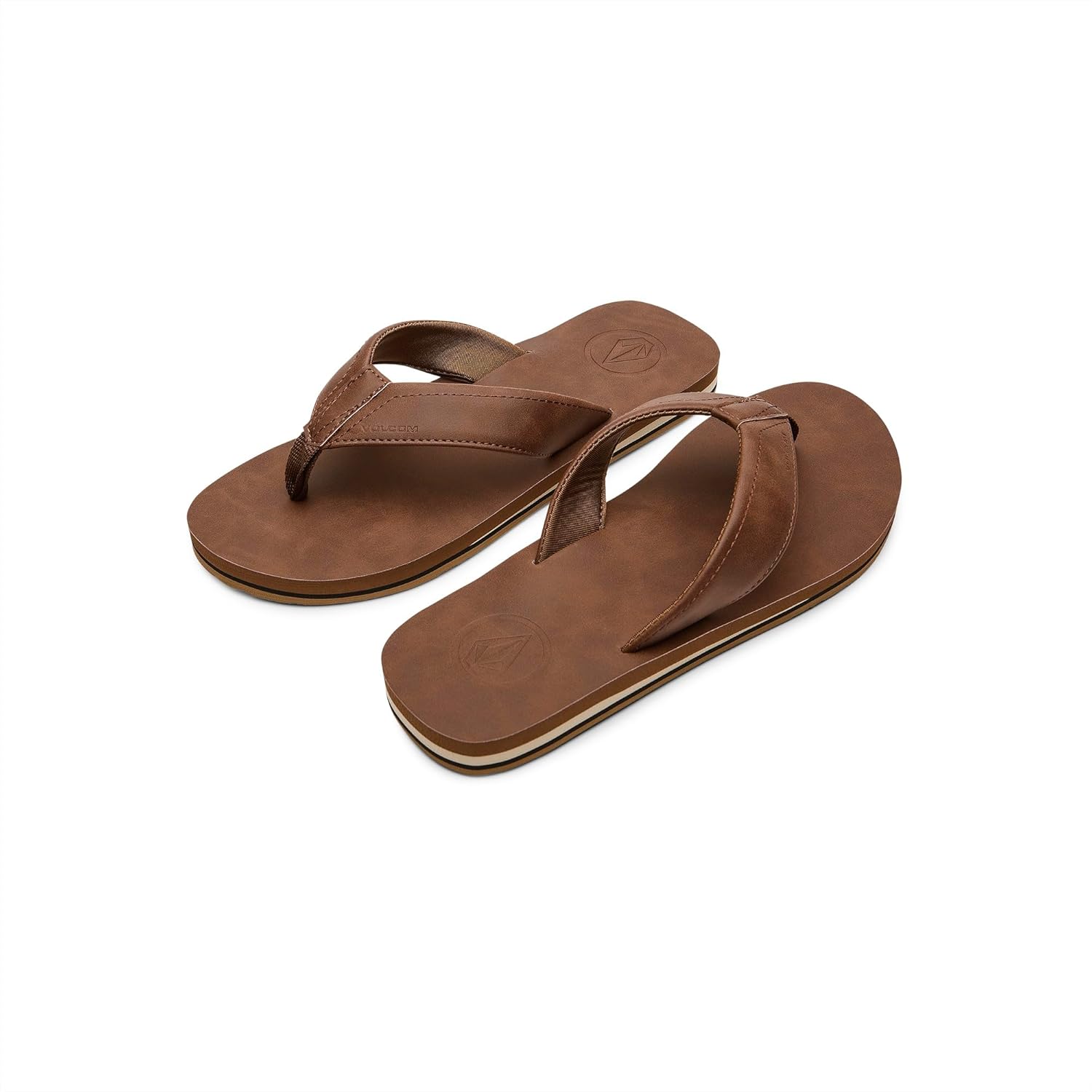 Мужские сандалии Volcom Victor - водоотталкивающие шлепанцы с удобной стелькой из пены для отдыха, коричневый
Мужские сандалии Volcom Victor - водоотталкивающие шлепанцы с удобной стелькой из пены для отдыха, коричневый