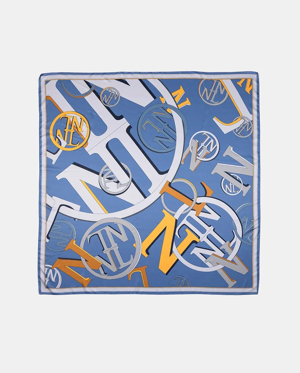 Женский платок Grand Carré с принтом из множества логотипов NL Naulover, синий
Женский платок Grand Carré с принтом из множества логотипов NL Naulover, синий