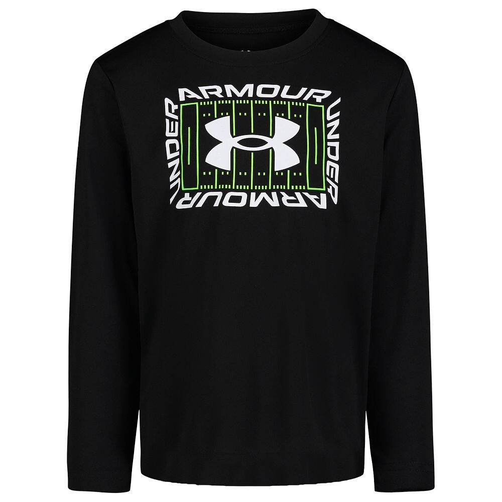Футболка Under Armour Touchdown с длинными рукавами для мальчиков 4–7 лет, черный
Футболка Under Armour Touchdown с длинными рукавами для мальчиков 4–7 лет, черный