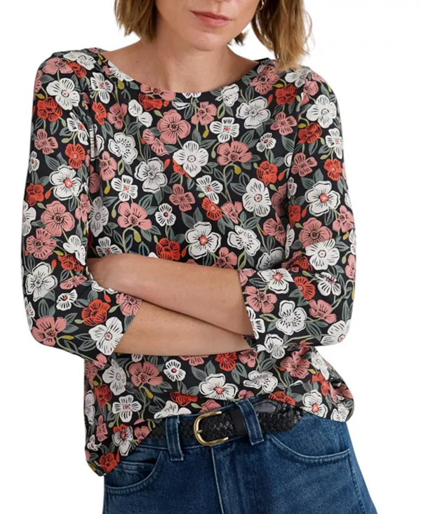 Женский топ-мольберт 3/4 Seasalt Cornwall, мультиколор
Женский топ-мольберт 3/4 Seasalt Cornwall, мультиколор