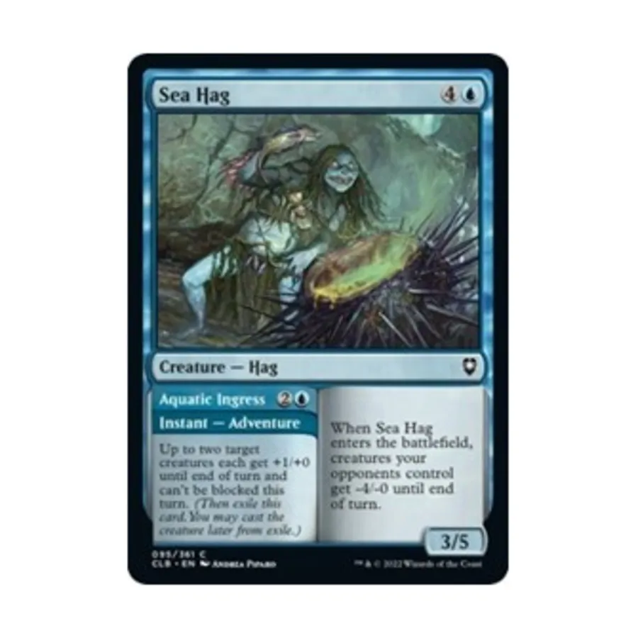 CCG Морская ведьма (С) (Фольга), MTG - Commander Legends - Battle for Baldur's Gate
CCG Морская ведьма (С) (Фольга), MTG - Commander Legends - Battle for Baldur's Gate