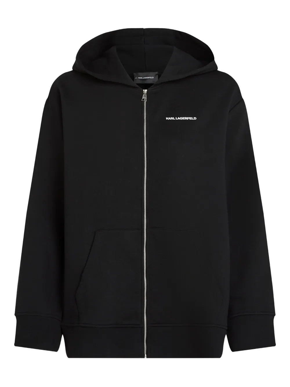 Худи на молнии с логотипом KARL LAGERFELD, черный
Худи на молнии с логотипом KARL LAGERFELD, черный