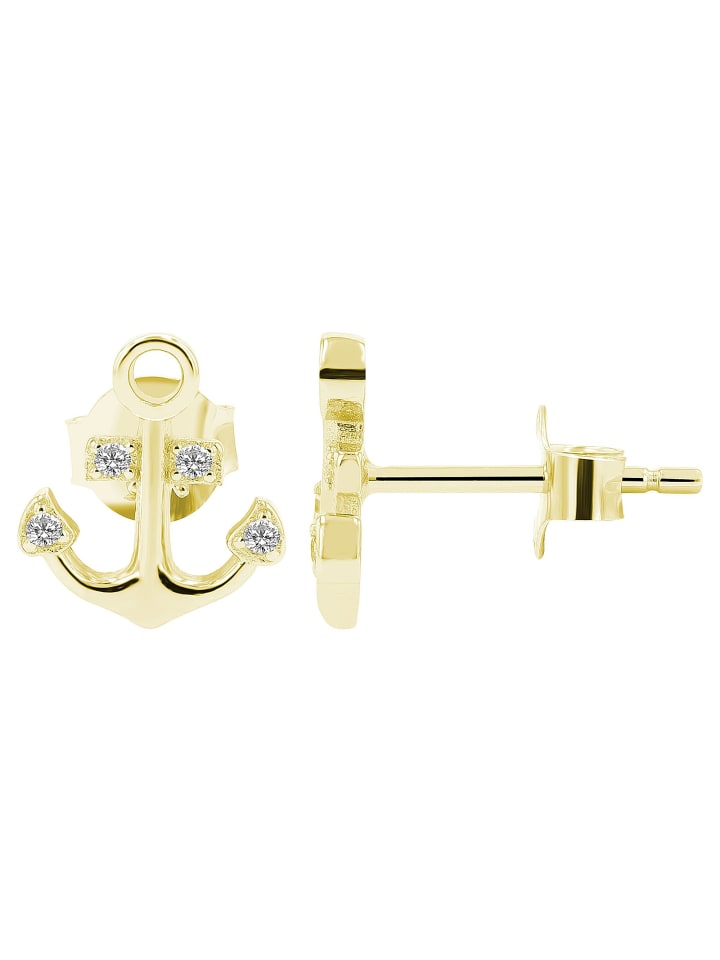 Adeliás Женские серьги - серьги-гвоздики из серебра 925 пробы с золотым покрытием
Adeliás Женские серьги - серьги-гвоздики из серебра 925 пробы с золотым покрытием