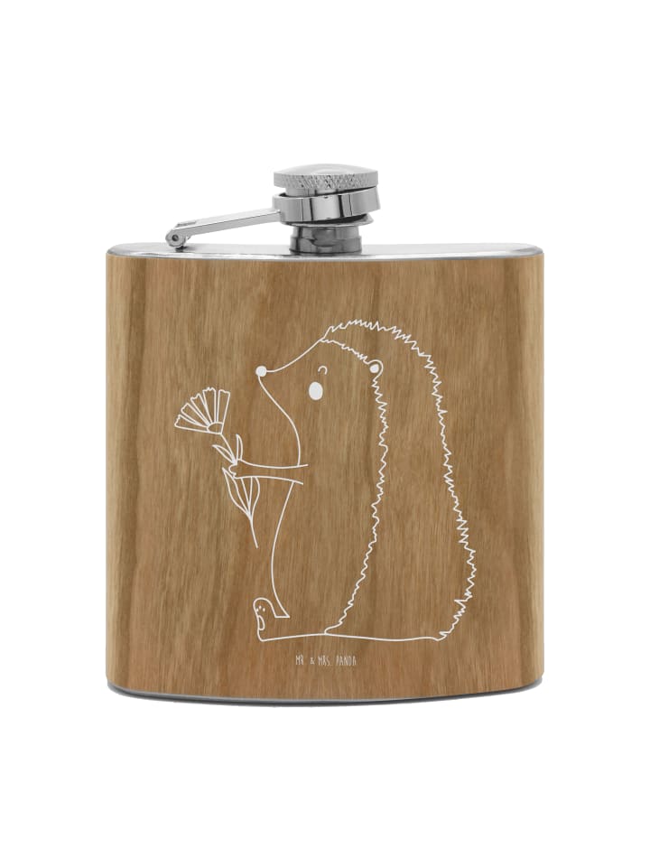 Mr. & Mrs. Panda Фляга с изображением ежика и цветов, без надписи, коричневого цвета
Mr. & Mrs. Panda Фляга с изображением ежика и цветов, без надписи, коричневого цвета