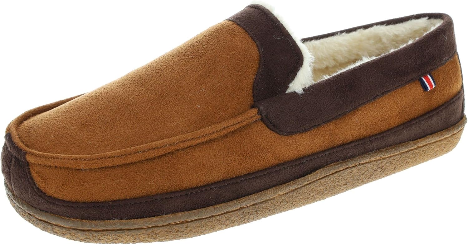 Мужские тапочки IZOD с мемори-пеной, классический мягкий микрозамшевый мокасин, черного цвета, мужские размеры
Мужские тапочки IZOD с мемори-пеной, классический мягкий микрозамшевый мокасин, черного цвета, мужские размеры