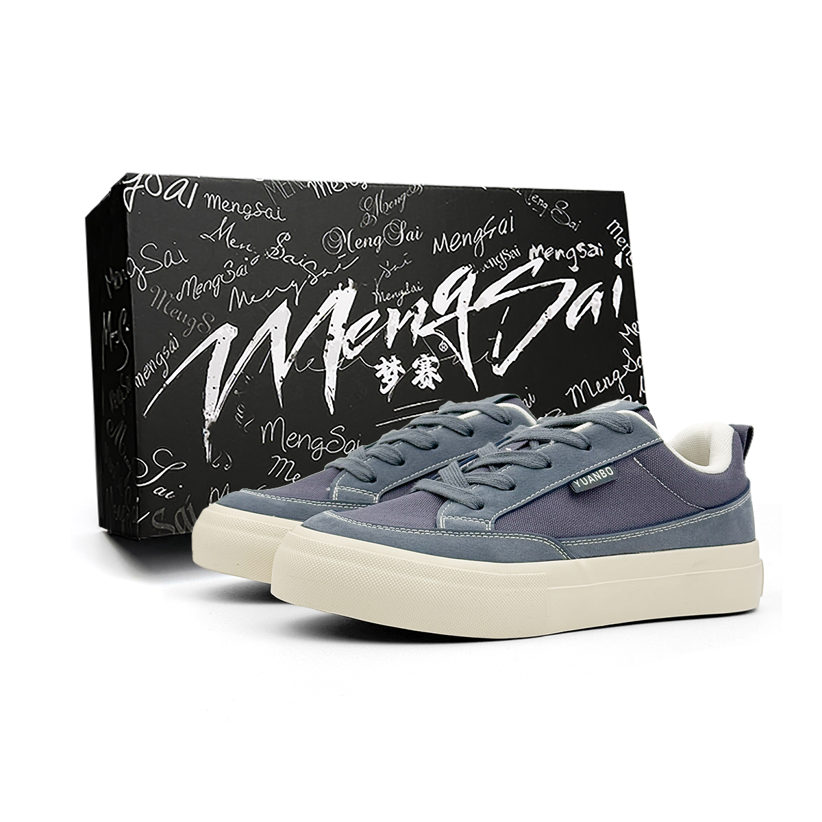 Mengsai Низкие, амортизирующие, износостойкие мужские скейтбордические кроссовки синего цвета
Mengsai Низкие, амортизирующие, износостойкие мужские скейтбордические кроссовки синего цвета