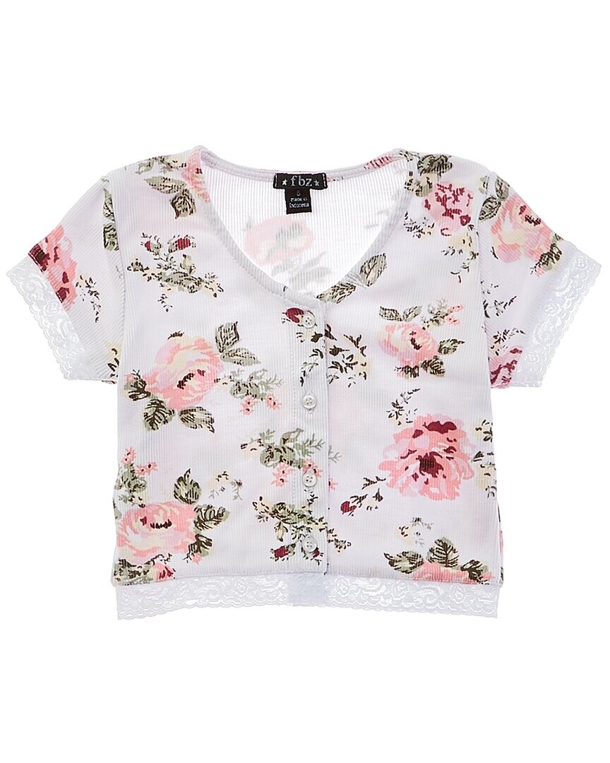 Трикотажный топ Flowers by Zoe в рубчик 2x2, белый
Трикотажный топ Flowers by Zoe в рубчик 2x2, белый