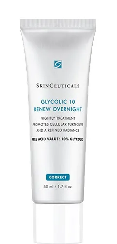 Skinceuticals Glycolic 10 Renew Overnight Отшелушивающий ночной крем для лица 50 мл
Skinceuticals Glycolic 10 Renew Overnight Отшелушивающий ночной крем для лица 50 мл