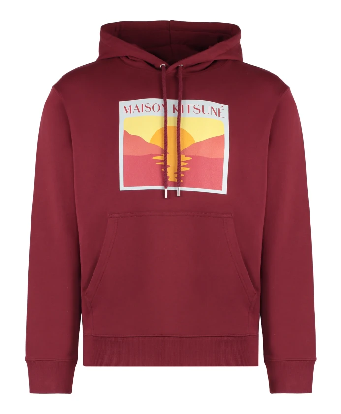 Толстовка из хлопка в рубчик Maison Kitsuné, красный
Толстовка из хлопка в рубчик Maison Kitsuné, красный