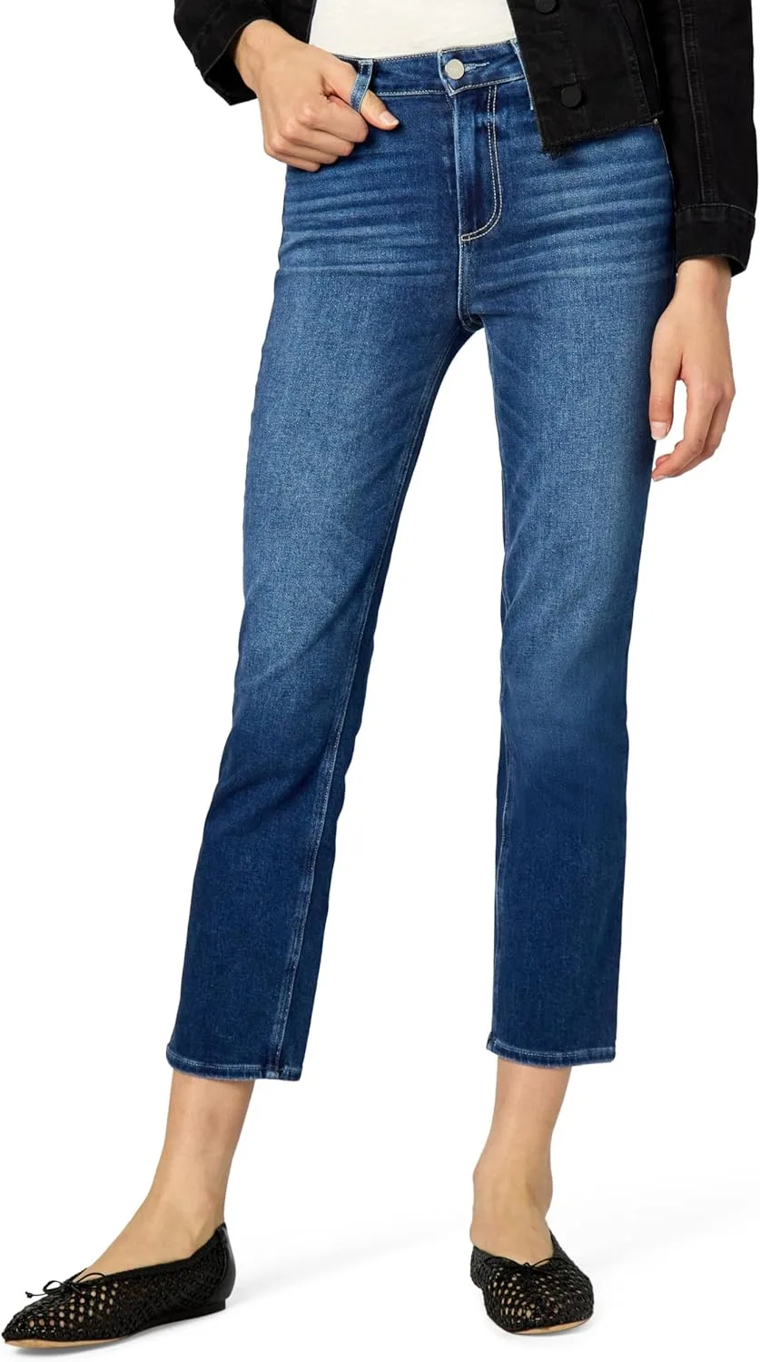 Paige Cindy Transcend Vintage High Rise Cropped Straight Leg
Paige Cindy Transcend Vintage High Rise Cropped Straight Leg