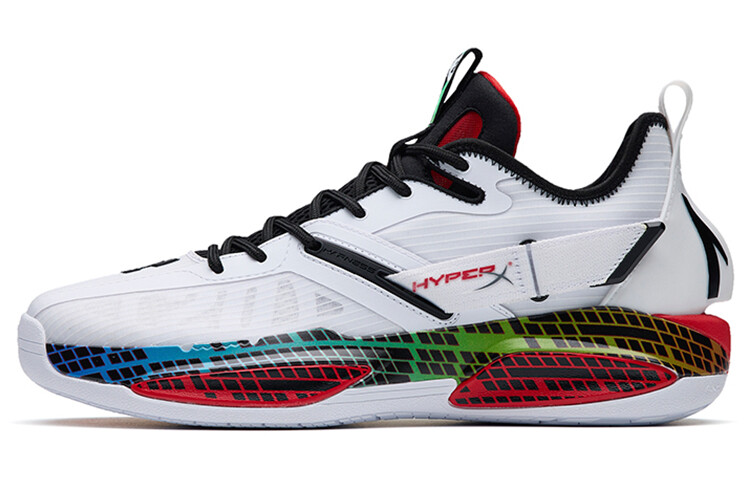 Кроссовки Anta GH3 Basketball, белый/черный/красный
Кроссовки Anta GH3 Basketball, белый/черный/красный