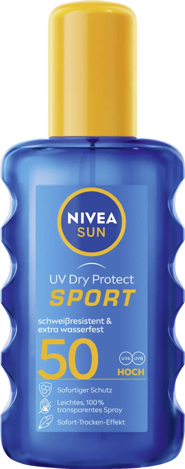 Солнцезащитный крем NIVEA SUN UV Dry Protect Sport Transparentes Spray LSF 50
Солнцезащитный крем NIVEA SUN UV Dry Protect Sport Transparentes Spray LSF 50
