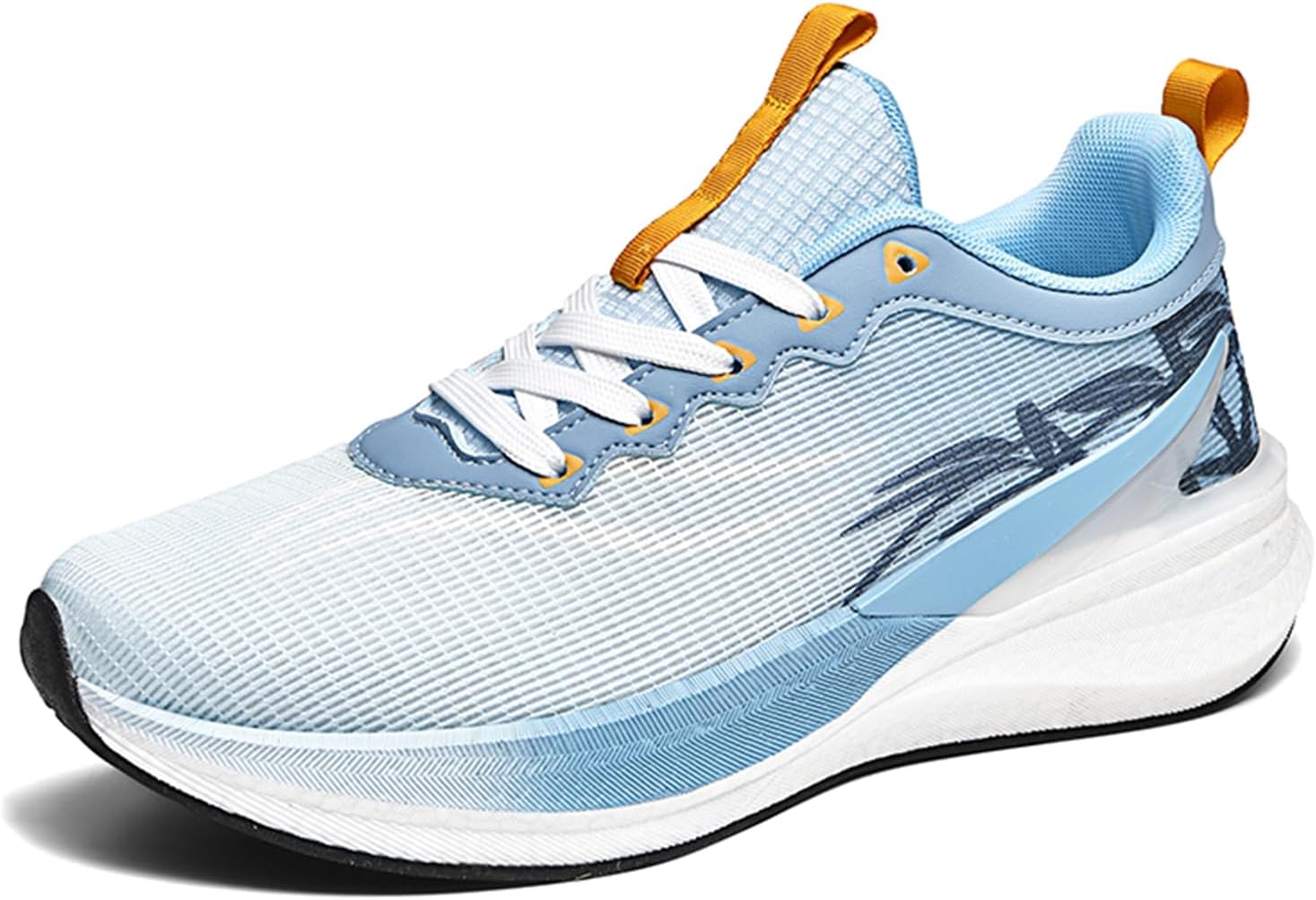 Мужские дышащие сетчатые кроссовки с толстой подошвой, амортизирующие, на шнуровке, с круглым носком, легкие и нескользящие, подходят для повседневных прогулок и занятий спортом на улице Igzbibg, светло-серый
Мужские дышащие сетчатые кроссовки с толстой подошвой, амортизирующие, на шнуровке, с круглым носком, легкие и нескользящие, подходят для повседневных прогулок и занятий спортом на улице Igzbibg, светло-серый