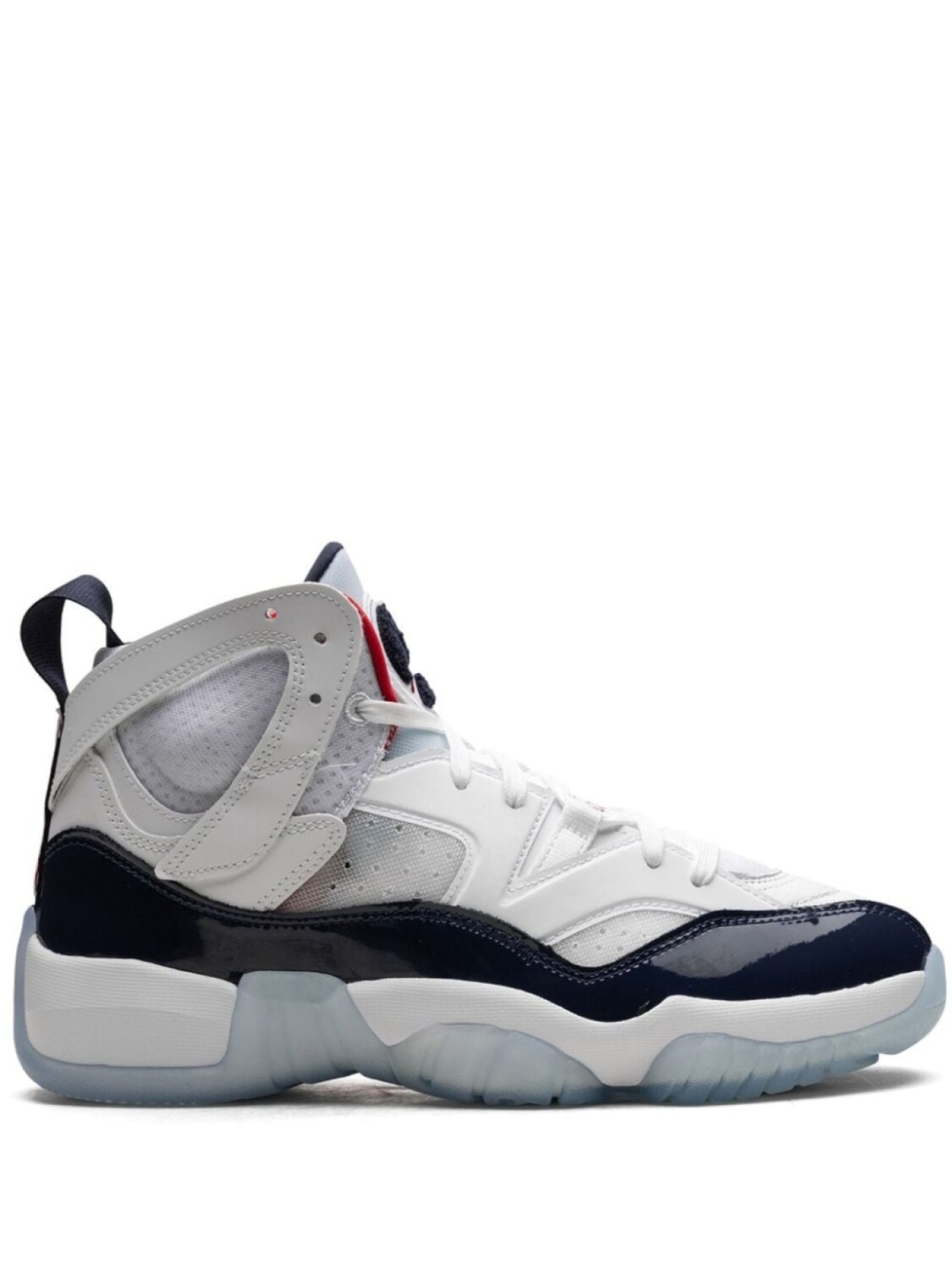 Jordan кроссовки Jumpman Two Trey "Белый/Темно-синий/Университетский красный", белый
Jordan кроссовки Jumpman Two Trey "Белый/Темно-синий/Университетский красный", белый
