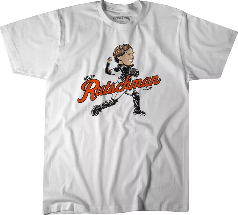 BreakingT Youth Baltimore Orioles Белая футболка с карикатурой и рисунком Адли Рутчмана
BreakingT Youth Baltimore Orioles Белая футболка с карикатурой и рисунком Адли Рутчмана
