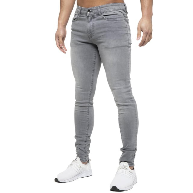 Мужские дизайнерские узкие эластичные джинсы скинни Eto, серый
Мужские дизайнерские узкие эластичные джинсы скинни Eto, серый