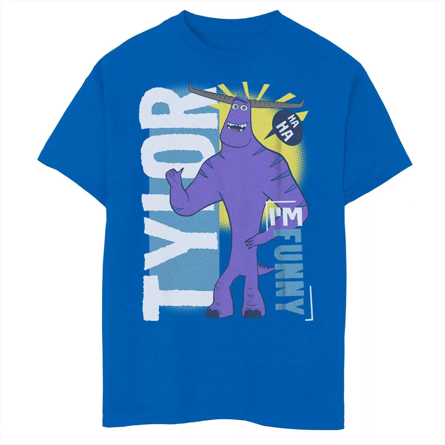 Футболка с забавным рисунком «Монстры за работой» Disney/Pixar для мальчиков 8–20 лет Тайлор Ха Ха Licensed Character
Футболка с забавным рисунком «Монстры за работой» Disney/Pixar для мальчиков 8–20 лет Тайлор Ха Ха Licensed Character