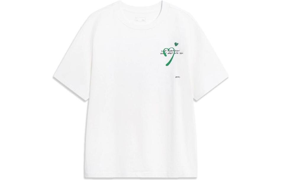 Li Ning Футболка унисекс с подкладкой, Белый
Li Ning Футболка унисекс с подкладкой, Белый