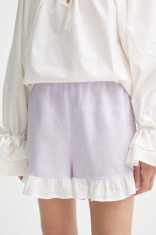 Льняные шорты The Sleeper, фиолетовый
Льняные шорты The Sleeper, фиолетовый