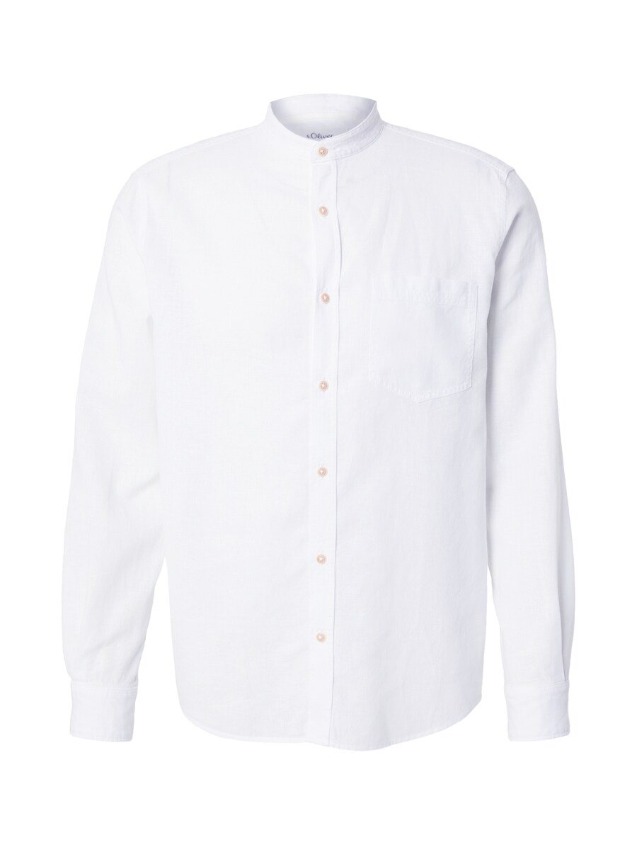 Рубашка на пуговицах классического кроя s.Oliver, White
Рубашка на пуговицах классического кроя s.Oliver, White