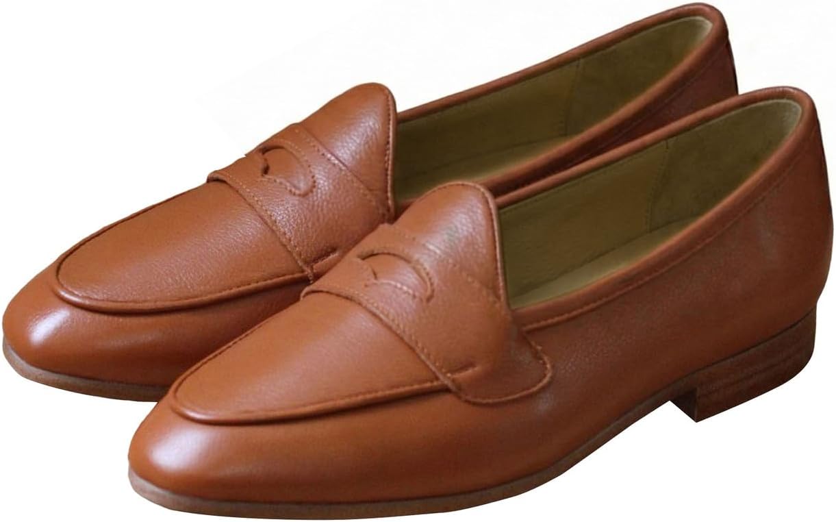 Мужские винтажные лоферы Santimon из натуральной кожи с носком-каплей и ремешком, модные повседневные и классические слипоны, размер 6, оранжевый
Мужские винтажные лоферы Santimon из натуральной кожи с носком-каплей и ремешком, модные повседневные и классические слипоны, размер 6, оранжевый