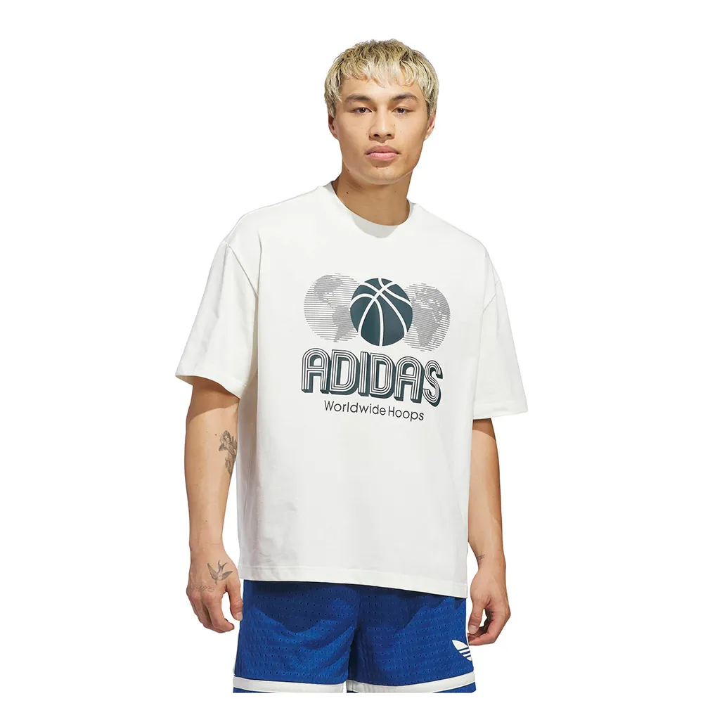 Футболка с коротким рукавом adidas Originals World Wide Hoops Global Basketball Graphic, белый
Футболка с коротким рукавом adidas Originals World Wide Hoops Global Basketball Graphic, белый