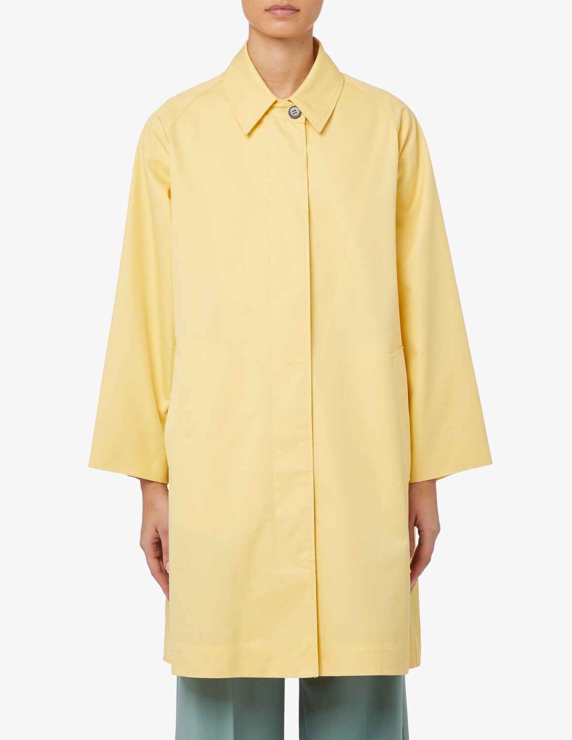 Куртка Lembi из хлопка Weekend Max Mara, желтый 
Куртка Lembi из хлопка Weekend Max Mara, желтый