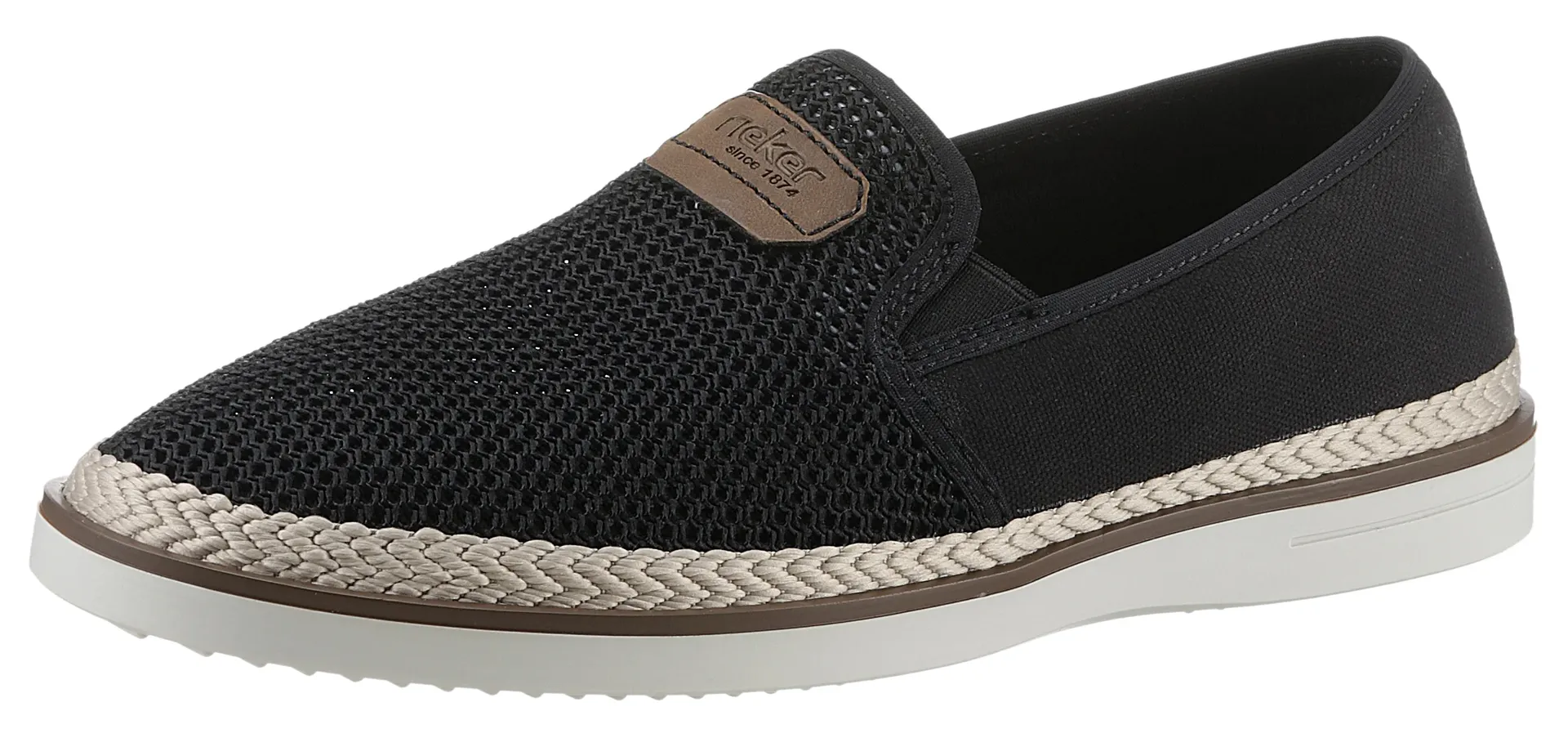 Тапочки, эспадрильи, летние туфли Rieker, юбилейная вещь "150 лет RIEKER", черный
Тапочки, эспадрильи, летние туфли Rieker, юбилейная вещь "150 лет RIEKER", черный