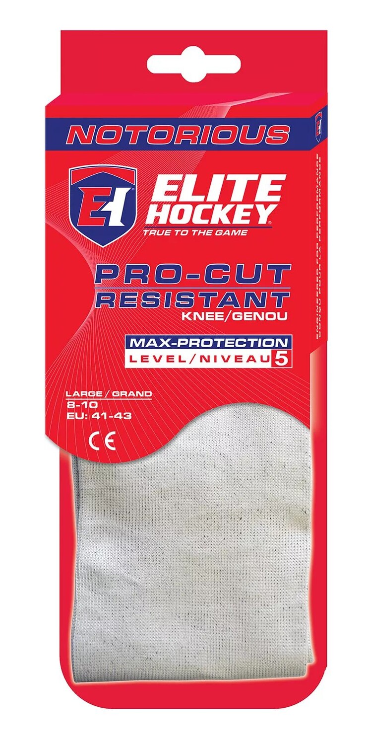 Гольфы Elite Hockey Notorious Pro-Cut, устойчивые к порезам Icon Sports Group, серебристый/черный
Гольфы Elite Hockey Notorious Pro-Cut, устойчивые к порезам Icon Sports Group, серебристый/черный