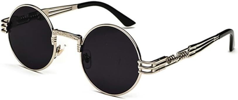 Винтажные круглые солнцезащитные очки в стиле стимпанк для женщин и мужчин, золотистые очки-очки в стиле стимпанк, прозрачные очки с защитой от УФ-излучения UV400 LXLHWN, 9
Винтажные круглые солнцезащитные очки в стиле стимпанк для женщин и мужчин, золотистые очки-очки в стиле стимпанк, прозрачные очки с защитой от УФ-излучения UV400 LXLHWN, 9