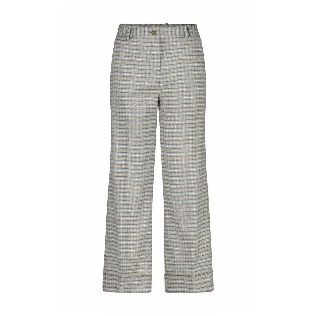 Шерстяные брюки в клетку Rosso35, серый
Шерстяные брюки в клетку Rosso35, серый