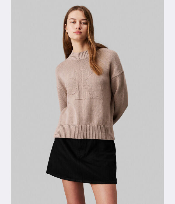 Свитер женский Calvin Klein Jeans с добавлением шерсти, бежевый
Свитер женский Calvin Klein Jeans с добавлением шерсти, бежевый