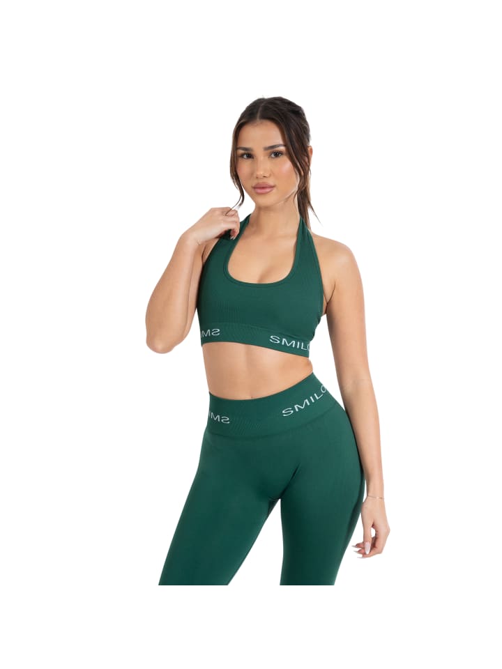 SMILODOX Спортивный бюстгальтер Azura зеленого цвета
SMILODOX Спортивный бюстгальтер Azura зеленого цвета