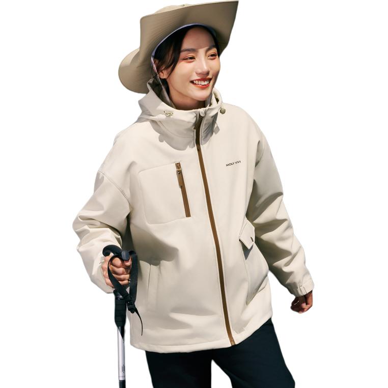 MOLY VIVI Мужская и женская куртка софтшелл, Oat White
MOLY VIVI Мужская и женская куртка софтшелл, Oat White