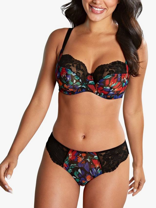 Трусики бразильяно Nina Panache, Black/Floral
Трусики бразильяно Nina Panache, Black/Floral