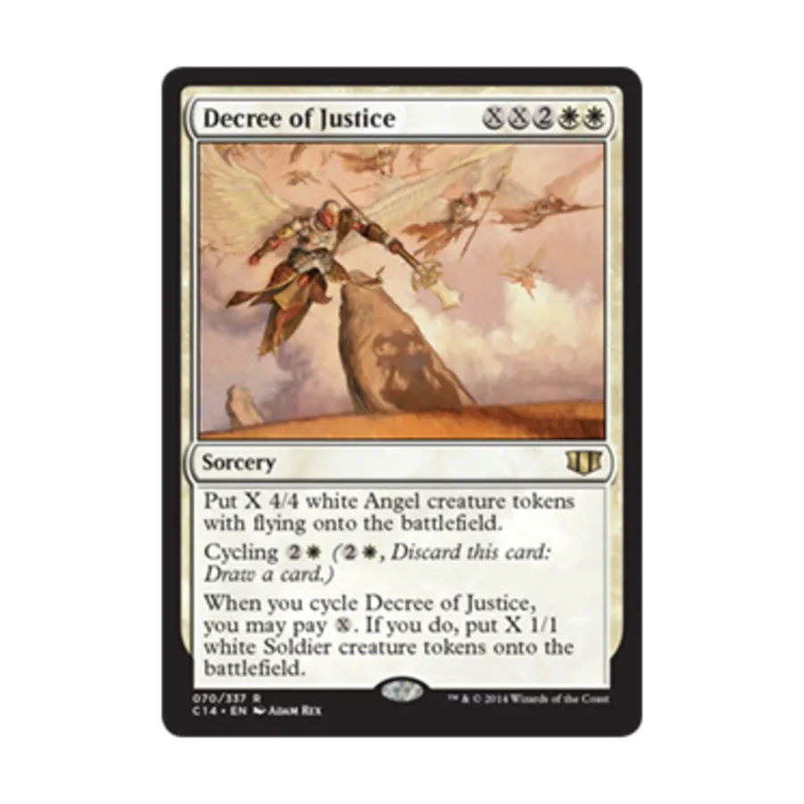 CCG Указ справедливости (R), MTG - Commander 2014
CCG Указ справедливости (R), MTG - Commander 2014