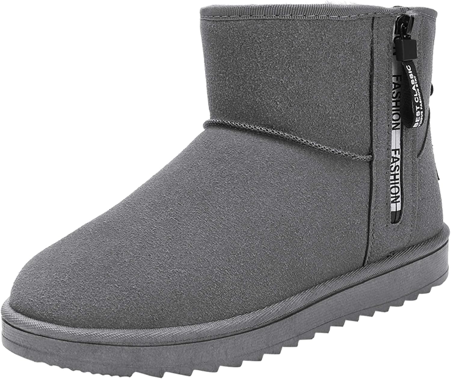 Зимние пушистые хлопковые туфли мужские Модные и матовые кожаные короткие зимние ботинки Generic, серый
Зимние пушистые хлопковые туфли мужские Модные и матовые кожаные короткие зимние ботинки Generic, серый