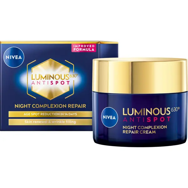 Регенерирующий ночной крем против пигментации, 50 мл Nivea Cellular luminous 630
Регенерирующий ночной крем против пигментации, 50 мл Nivea Cellular luminous 630