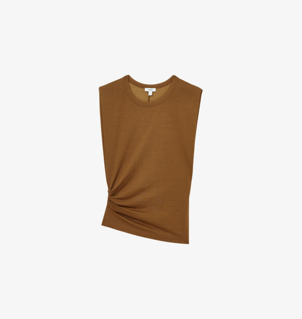 Топ из джерси Sadie с рукавами-крылышками Reiss, охра
Топ из джерси Sadie с рукавами-крылышками Reiss, охра