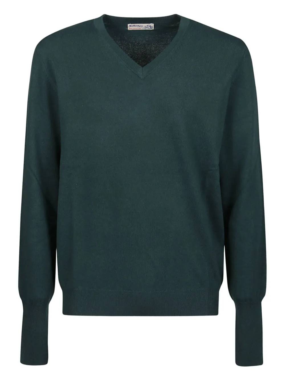 Кашемировый свитер с V-образным вырезом Ballantyne, зеленый
Кашемировый свитер с V-образным вырезом Ballantyne, зеленый