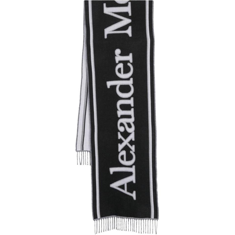 Шарф с интарсией логотипа Alexander McQueen
Шарф с интарсией логотипа Alexander McQueen