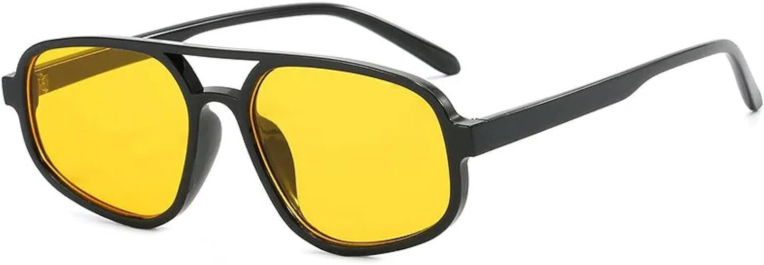 Модные солнцезащитные очки с двойной перемычкой «кошачий глаз» для женщин, ретро-очки с леопардовым принтом и градиентом, солнцезащитные очки UV400 для мужчин WNCKSQ, Black Yellow
Модные солнцезащитные очки с двойной перемычкой «кошачий глаз» для женщин, ретро-очки с леопардовым принтом и градиентом, солнцезащитные очки UV400 для мужчин WNCKSQ, Black Yellow