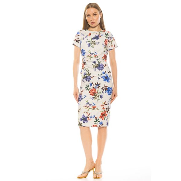 Женское платье миди Robin с круглым вырезом и драпировкой Alexia Admor, цвет mint floral
Женское платье миди Robin с круглым вырезом и драпировкой Alexia Admor, цвет mint floral