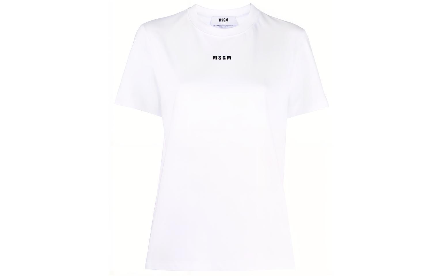 Футболка из хлопка с логотипом MSGM, белый
Футболка из хлопка с логотипом MSGM, белый