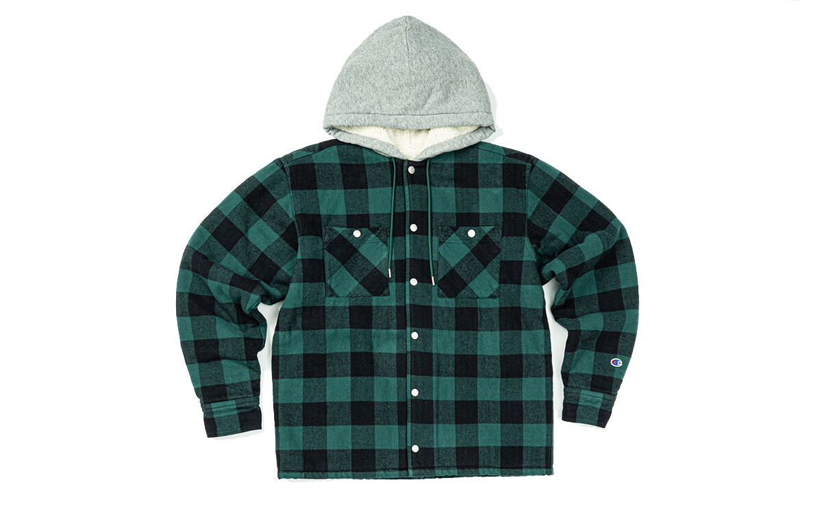 Куртка мужская зеленая в клетку Champion, зеленый
Куртка мужская зеленая в клетку Champion, зеленый