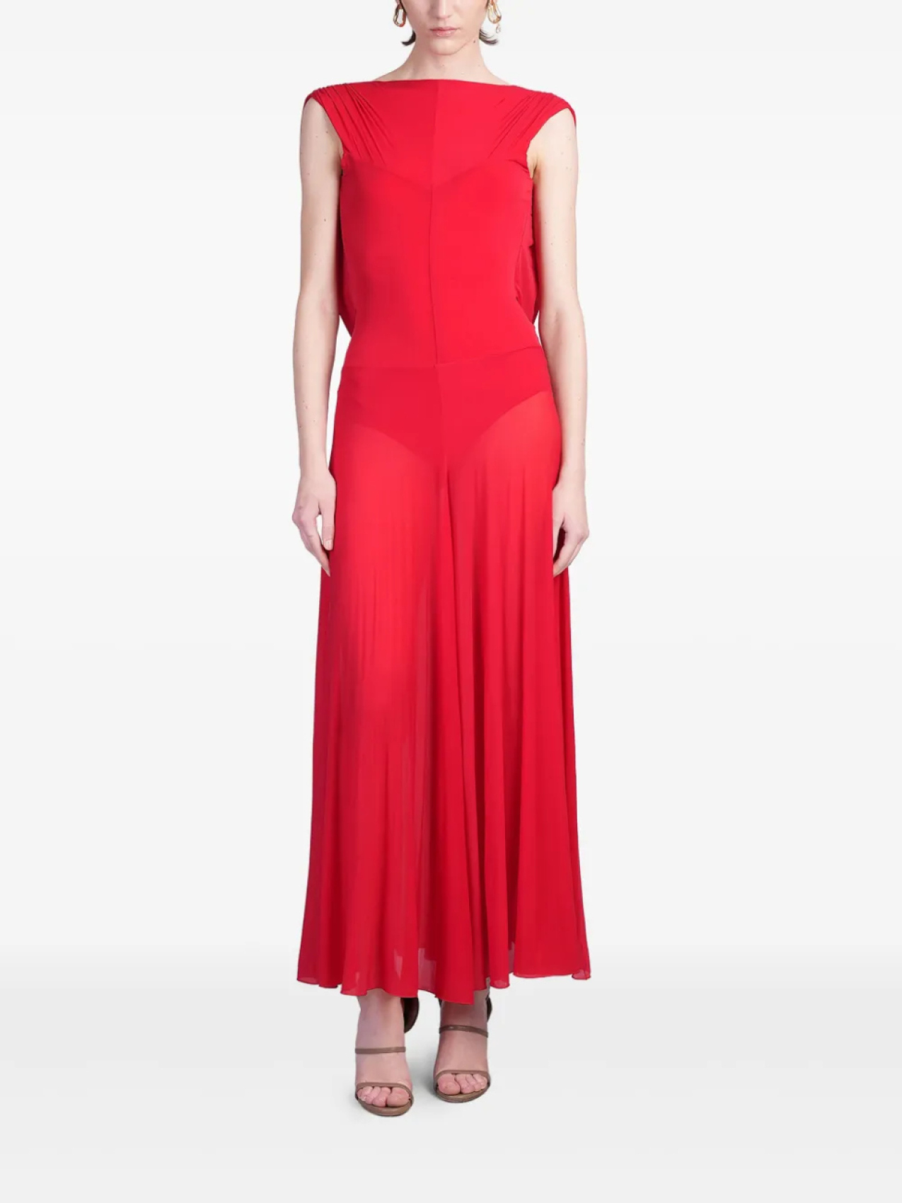 Платье без рукавов Magda Butrym, красный
Платье без рукавов Magda Butrym, красный