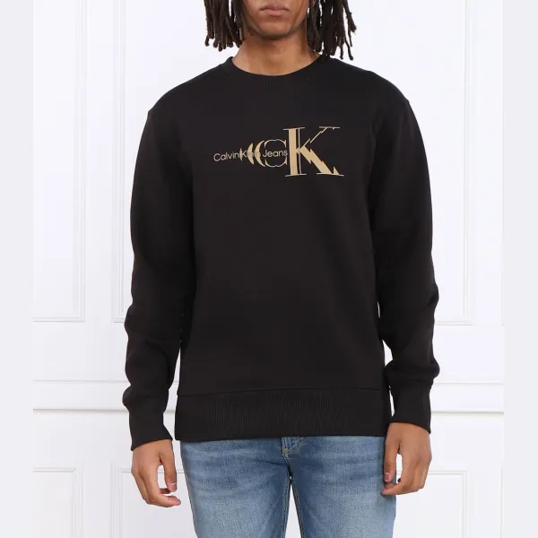 Толстовка обычного кроя с монологом и глитчем Calvin Klein, черный
Толстовка обычного кроя с монологом и глитчем Calvin Klein, черный