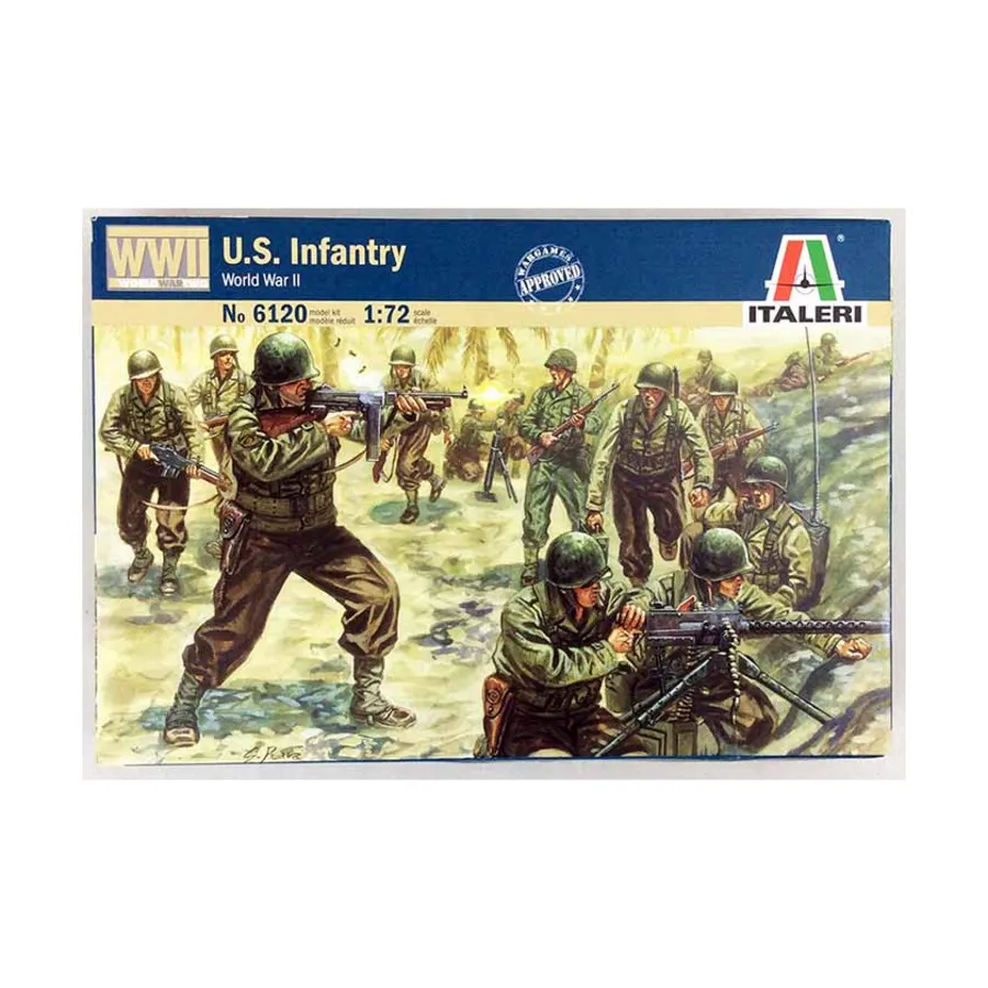 Пехота США, Historics Collection WWII (1:72) (Italeri)
Пехота США, Historics Collection WWII (1:72) (Italeri)
