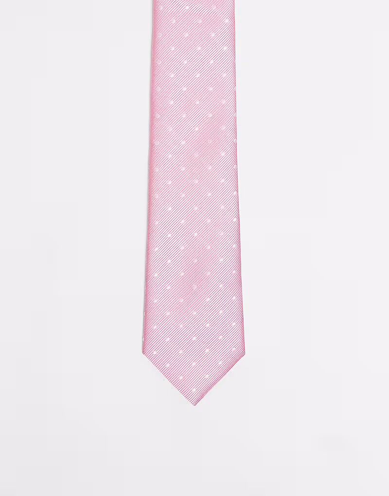 Галстук в горошек French Connection розового и белого цвета French Connection Mens
Галстук в горошек French Connection розового и белого цвета French Connection Mens