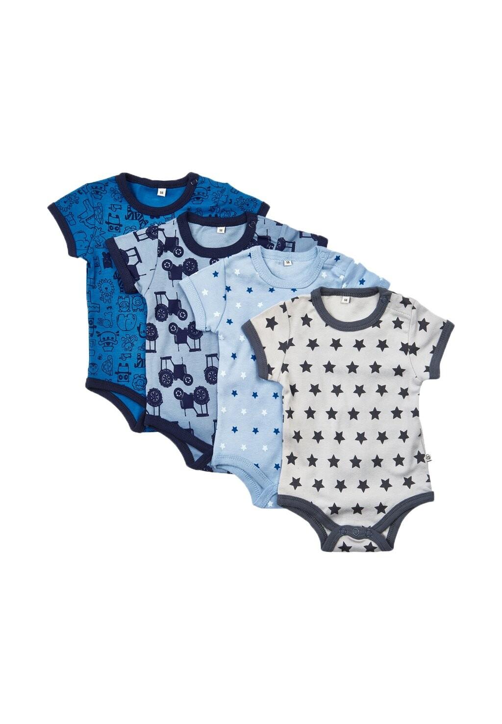 Боди 4 PACK Pippi Made With Love, цвет blue
Боди 4 PACK Pippi Made With Love, цвет blue